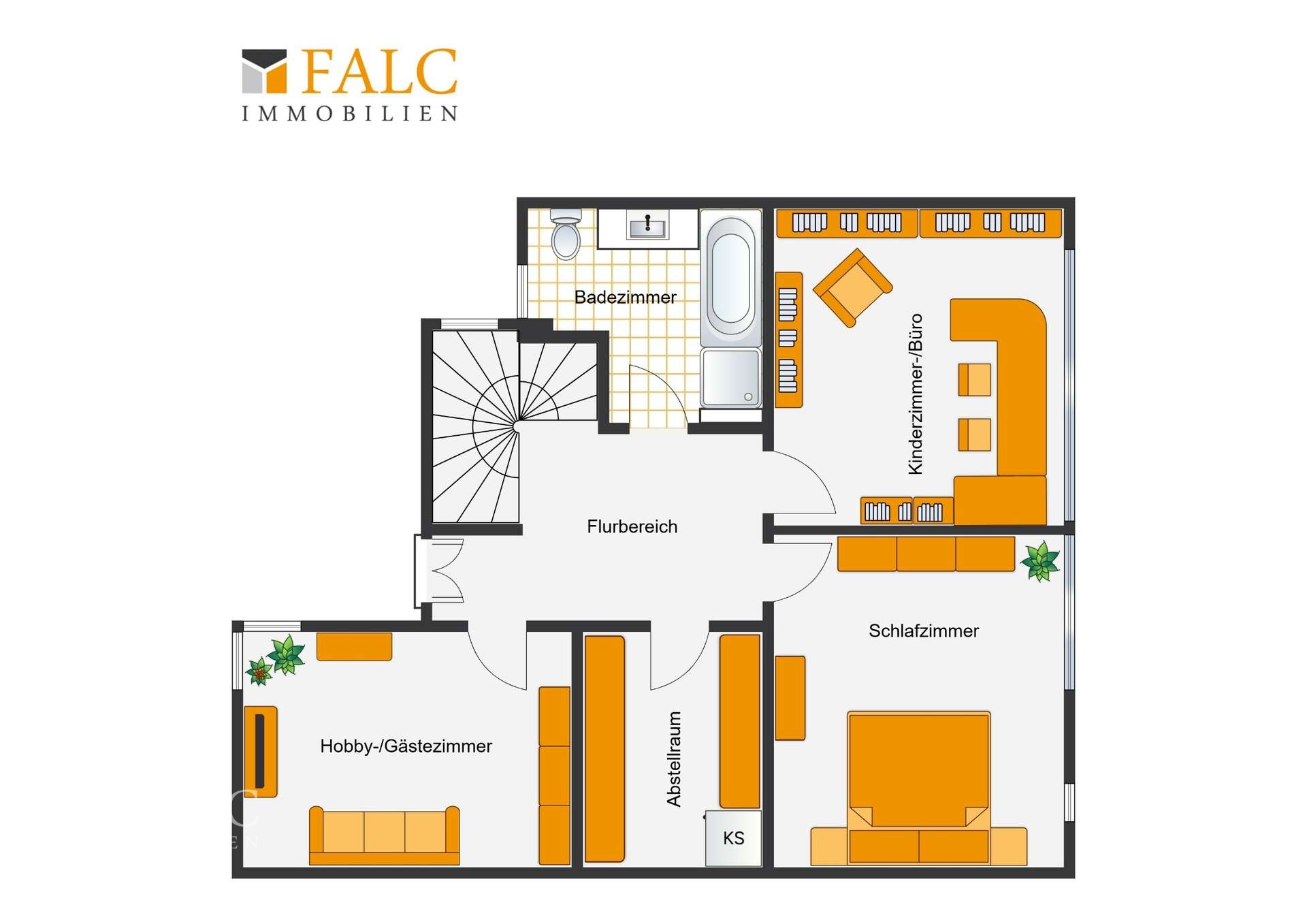 Grundriss Obergeschoss